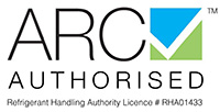 ARC Authorised - Refrigerant Handling Authority Licence # RHA01433